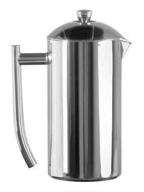 Frieling French Press Tea or Coffee Maker 22 oz Double-Wall Stainless Steel EUC